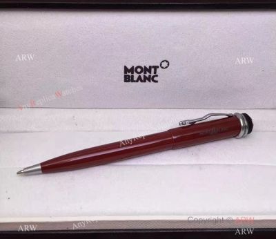 Mont blanc Heritage Rouge & Noir Red Pen / Copy Montblanc Ballpoint Pens